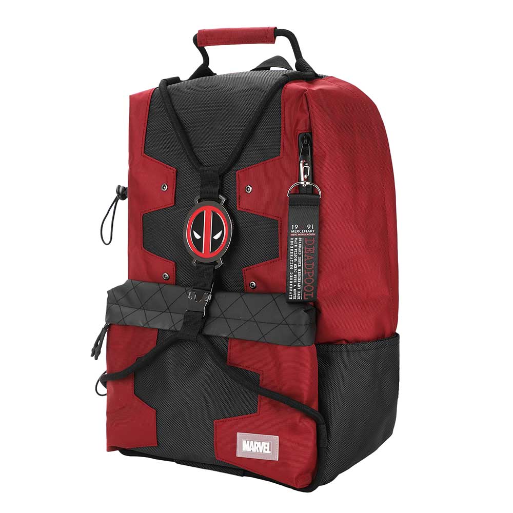 BioWorld Backpack Marvel Deadpool Suit-Up Backpack BPA0801DPOPP00