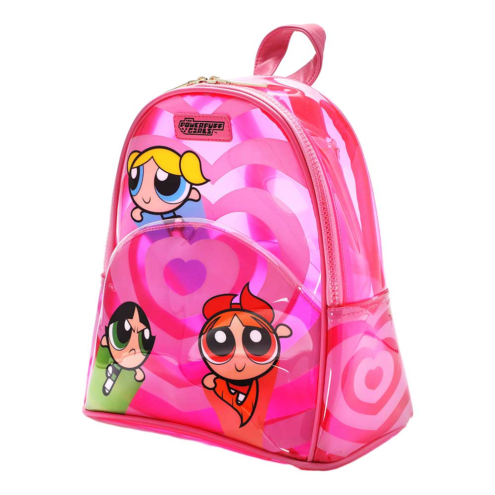 BioWorld Backpack The Powerpuff Girls Clear Mini Backpack MPF6A4QPPGPP00