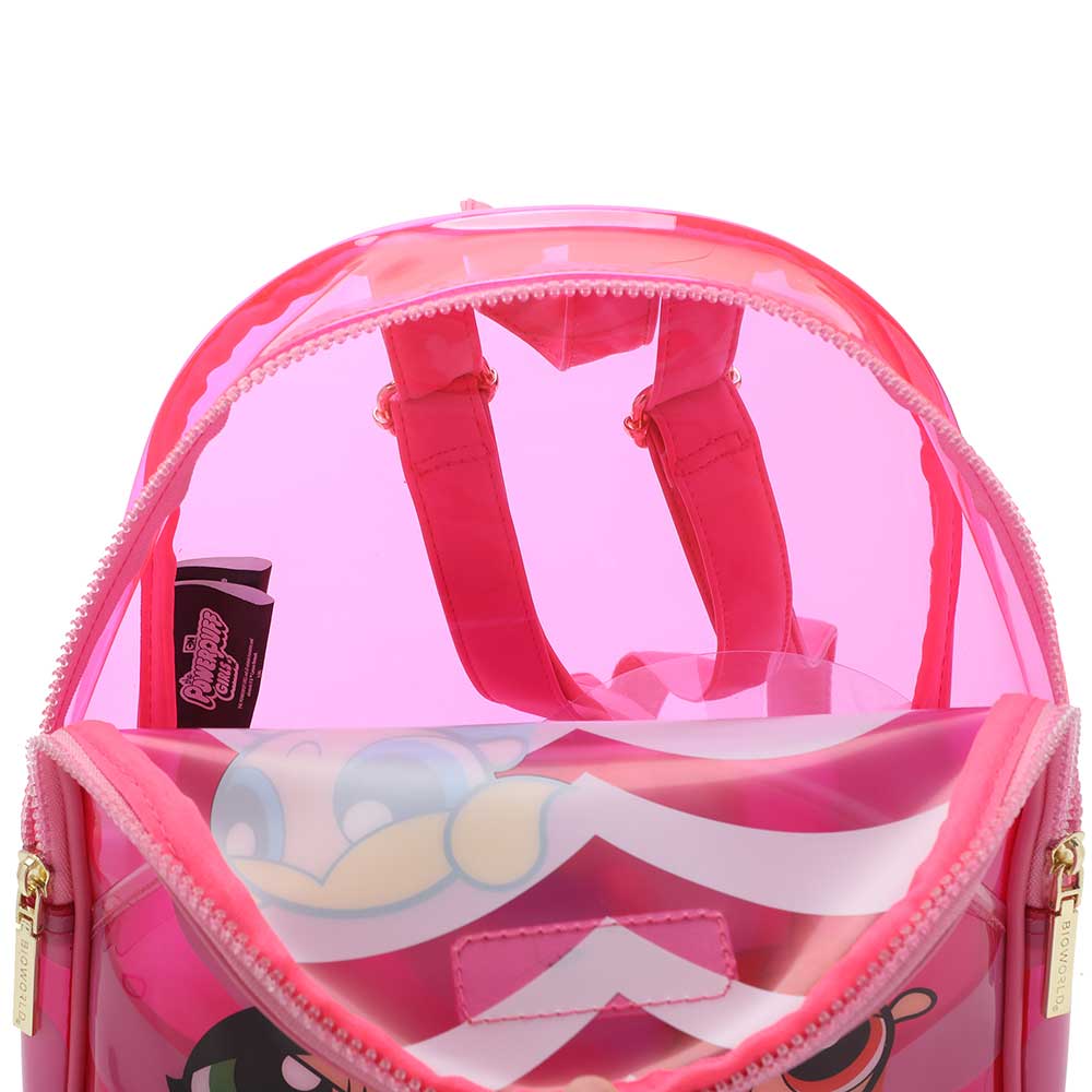 BioWorld Backpack The Powerpuff Girls Clear Mini Backpack MPF6A4QPPGPP00