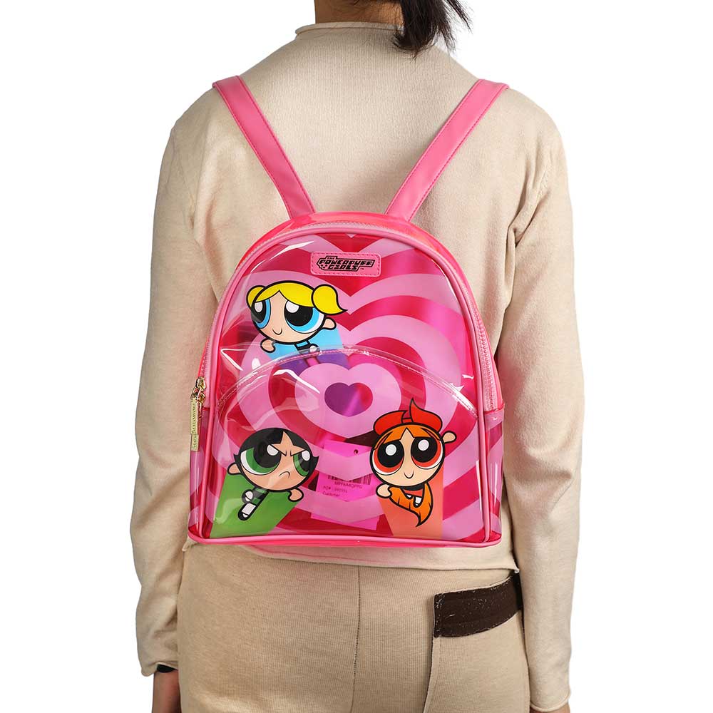 BioWorld Backpack The Powerpuff Girls Clear Mini Backpack MPF6A4QPPGPP00