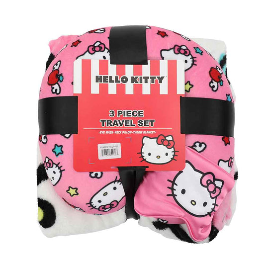 Bioworld Blanket Sanrio Hello Kitty Travel Set NPA665FHKCPP00