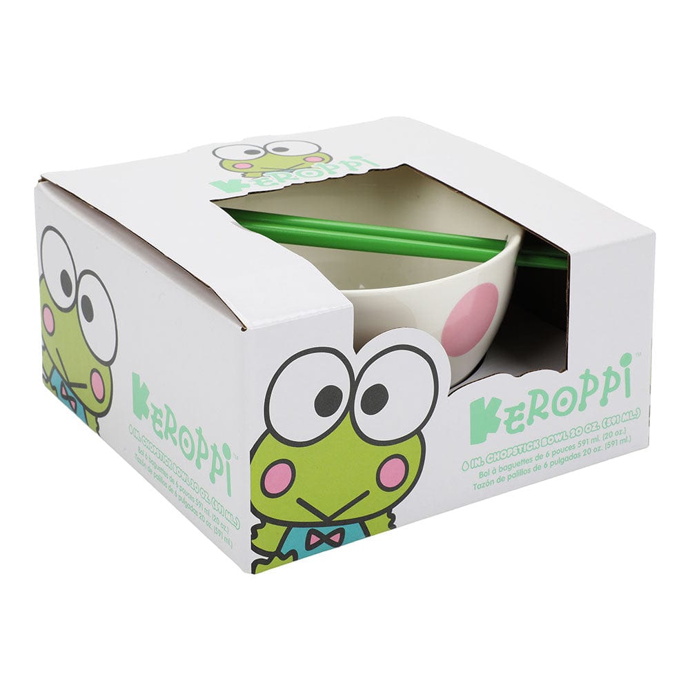 BioWorld Bowl Sanrio Keroppi Ceramic Ramen Bowl VRA22TUKOPVI00