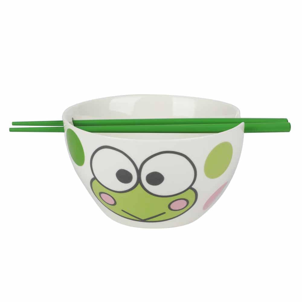 BioWorld Bowl Sanrio Keroppi Ceramic Ramen Bowl VRA22TUKOPVI00