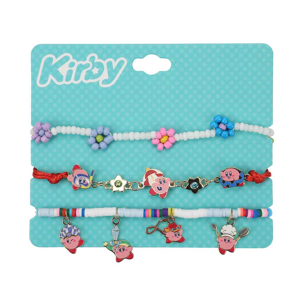 BioWorld Bracelet Nintendo Kirby Multi Charm Bracelet Set BVF5B8ZKBYPP00