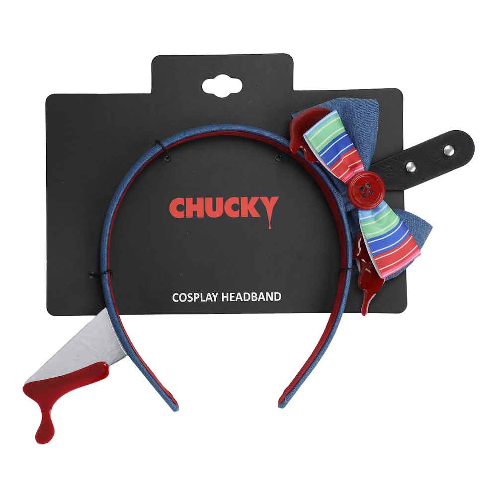 BioWorld Cosplay Chucky Bow & Knife Cosplay Headband HHA5LRKUNIPP00