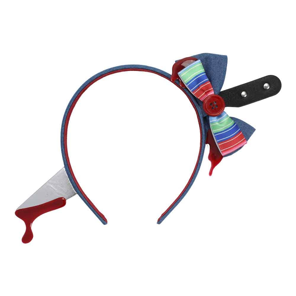 BioWorld Cosplay Chucky Bow & Knife Cosplay Headband HHA5LRKUNIPP00