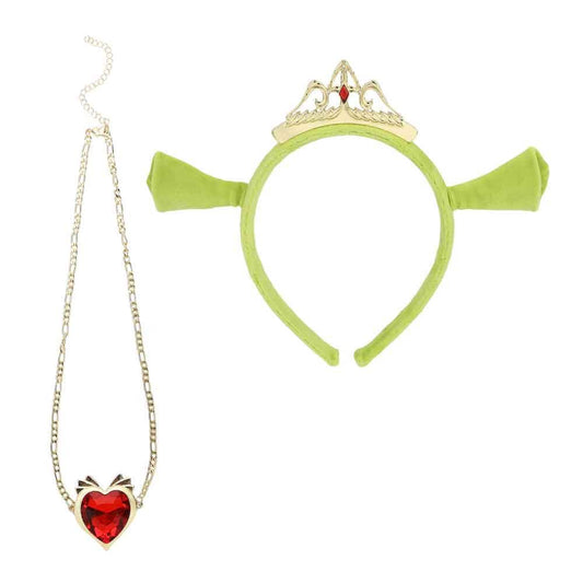 BioWorld Cosplay Shrek Fiona Cosplay Headband & Necklace Set JSA60EVSHRPP00