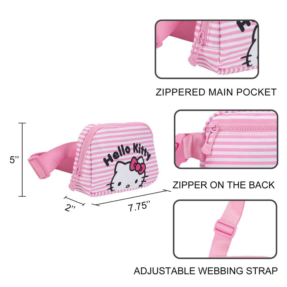 BioWorld Fanny Pack Hello Kitty Travel Fanny Pack FPY6U3KHKCPP00