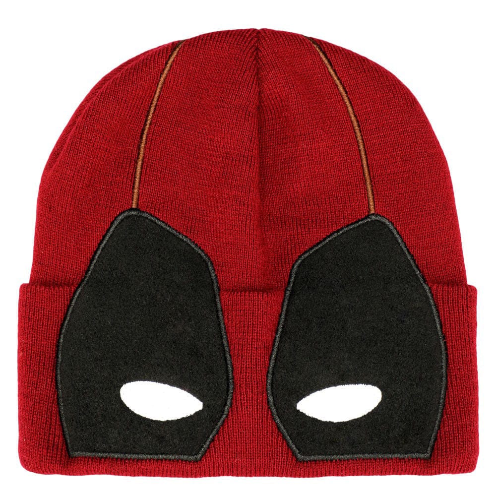 BioWorld Hat Marvel Deadpool Big Face LED Beanie Hat KC97KNDPO00PP00