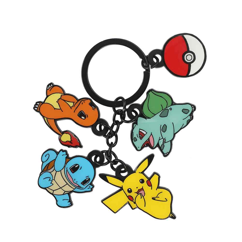 BioWorld Keychain Nintendo Pokémon Enamel Keychain KEA2JXRPOKPP00