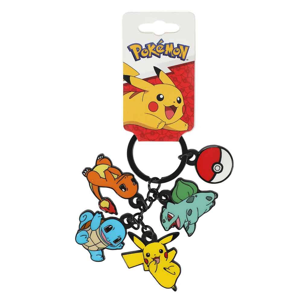 BioWorld Keychain Nintendo Pokémon Enamel Keychain KEA2JXRPOKPP00