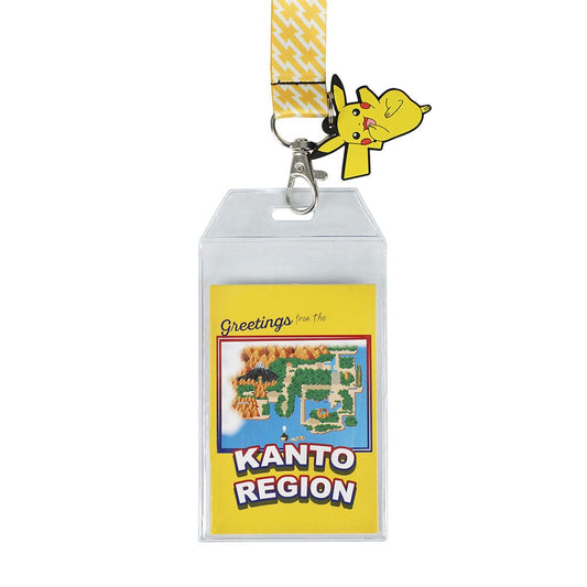 BioWorld Lanyard Pokemon Pikachu Kanto Region Lanyard LAU624CPOKPP00