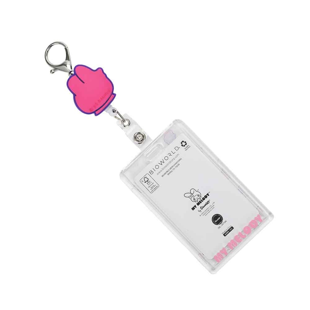 My Melody And Kuromi Retractable ID Badge Reel