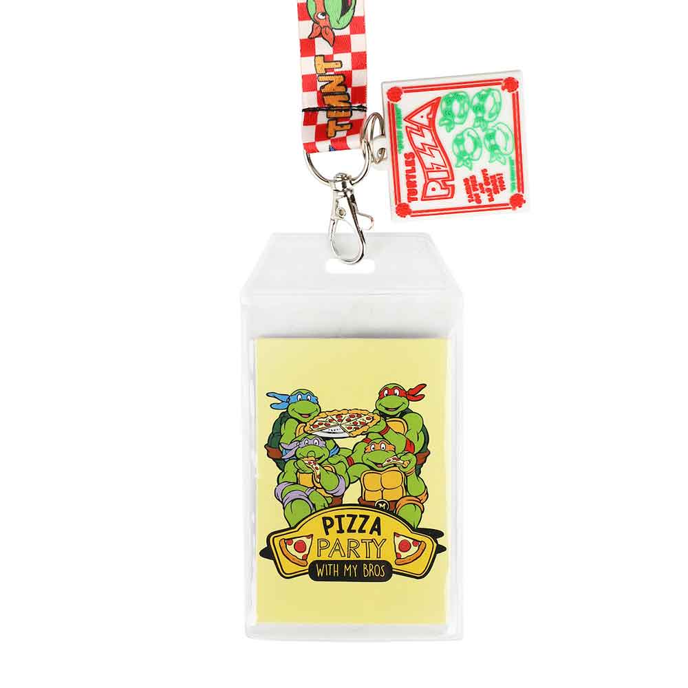 BioWorld Lanyard Teenage Mutant Ninja Turtles Pizza Party Lanyard LAU5HKGTMTPP00