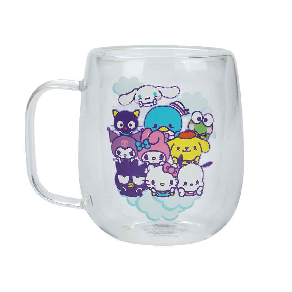 BioWorld Mug Hello Kitty And Friends Glass Mug VGU62CTHSRVI00