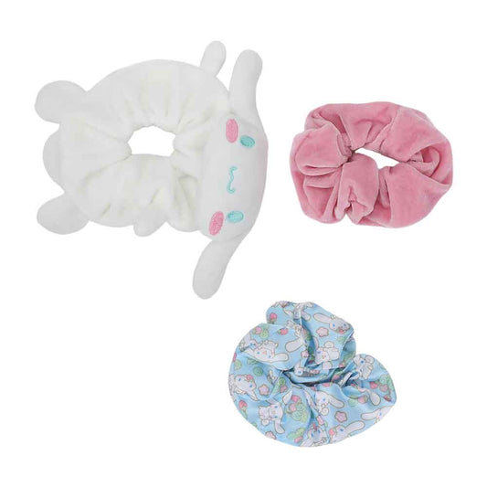 BioWorld Scrunchies Sanrio Cinnamoroll Hair Scrunchies 3pk HHF5YRZCINPP00