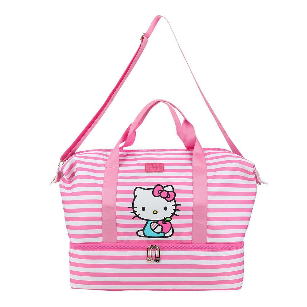 BioWorld Tote Bag Hello Kitty Duffle Travel Bag DBY6SZ3HKCPP00