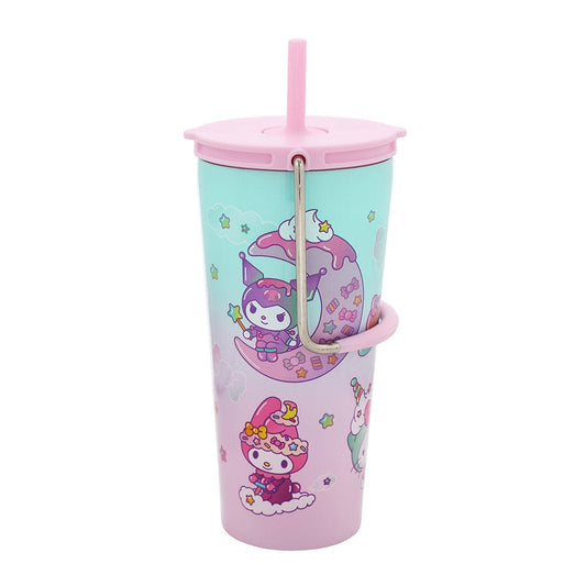 BioWorld Tumbler Hello Kitty 20 oz Stainless Steel Tumbler with Handle WAA73PKHSRVI00