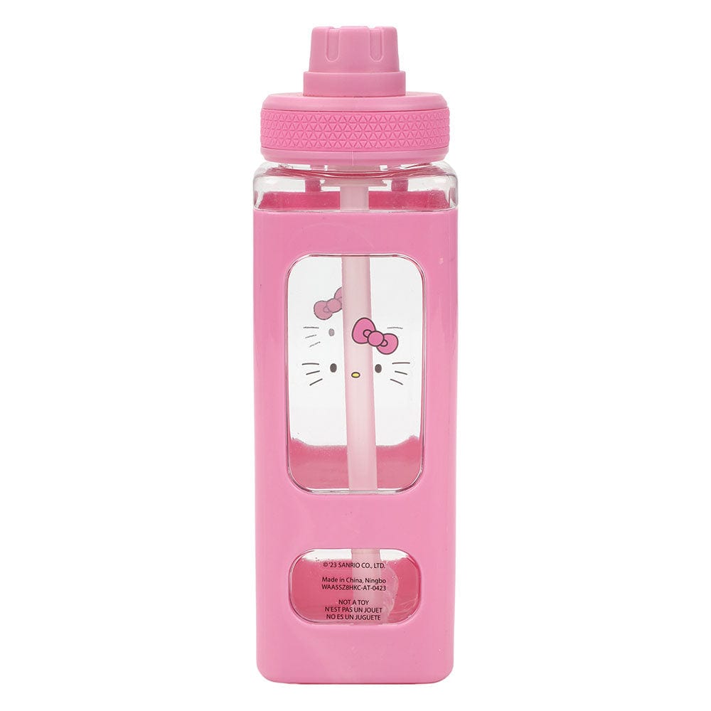 BioWorld Tumbler Hello Kitty Silicone Sleeve Water Bottle 24oz WAA5SZ8HKCVI00