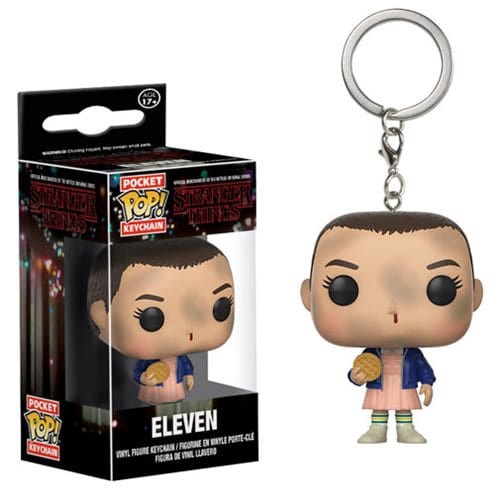 Funko Keychain Stranger Things Eleven With Eggo Pop! Keychain FU14227