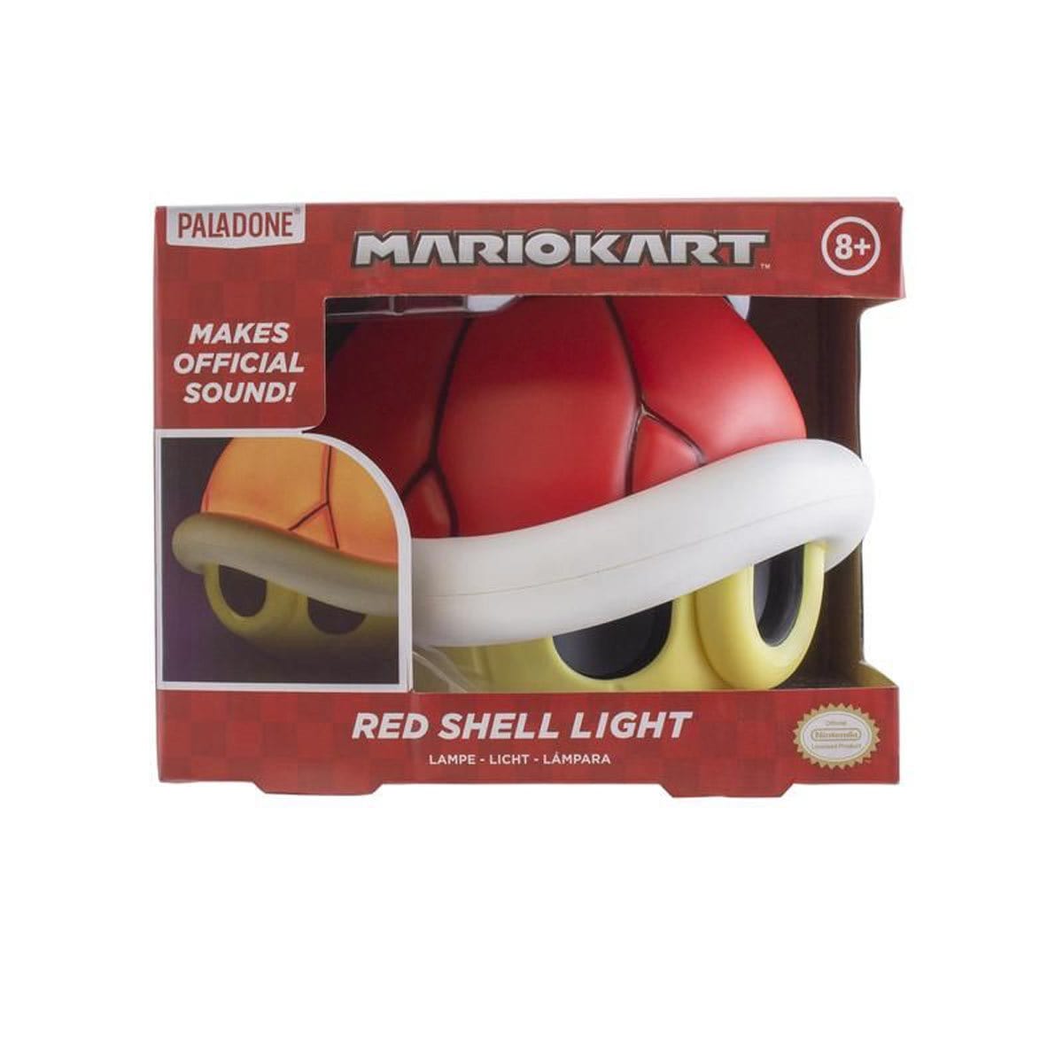 Paladone Desk Light Mario Kart Red Shell Light With Sound PP8081NN