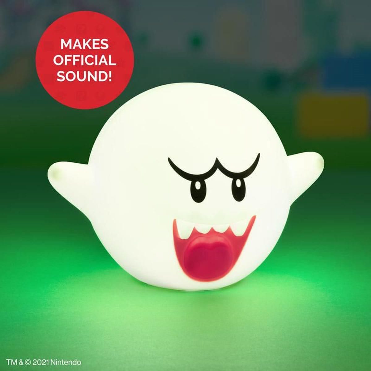 Paladone Desk Light Super Mario Bros. Boo Light With Sound PP8017NN