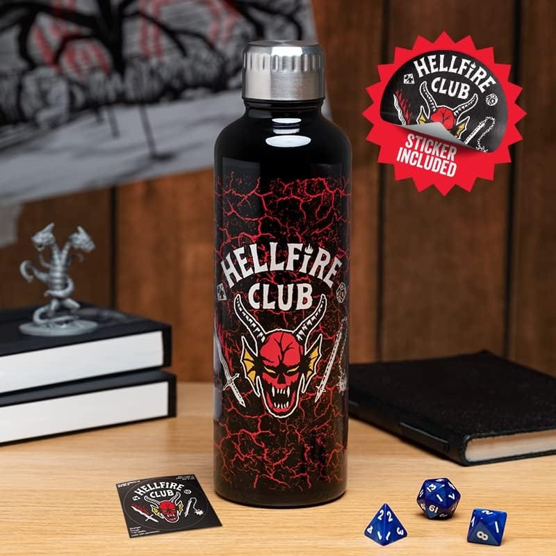 Paladone Tumbler Stranger Things Hellfire Club Water Bottle PP9939ST