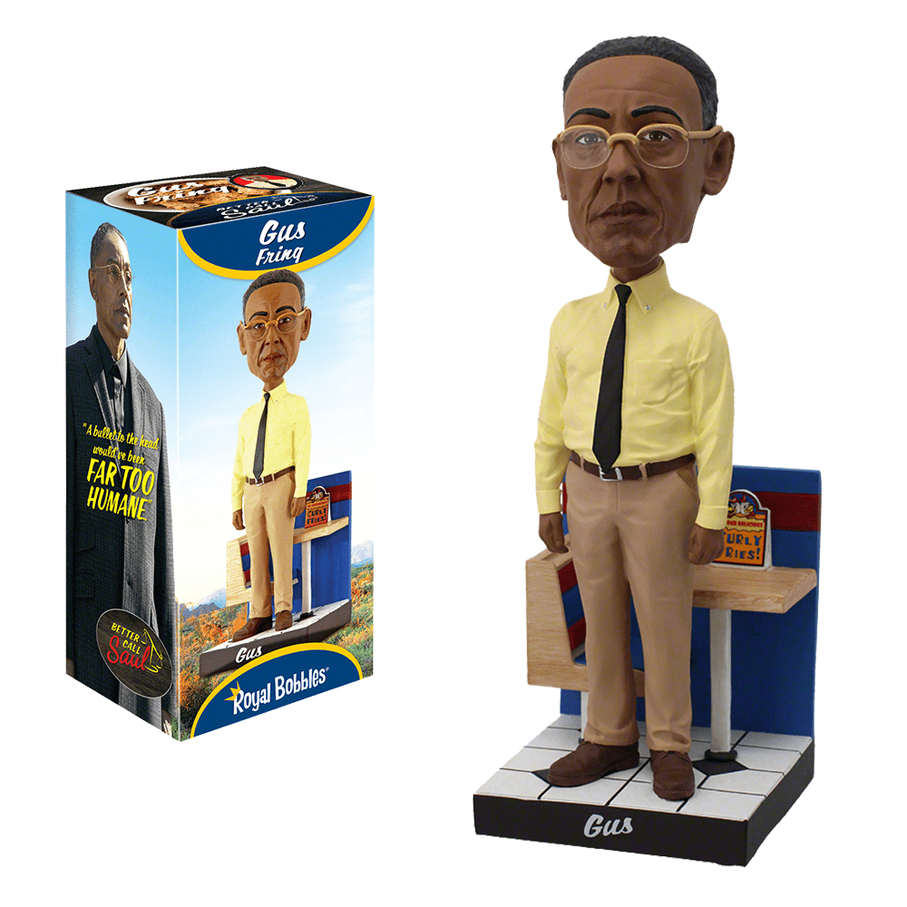 Royal Bobbles Action Figure Better Call Saul Gus Fring Bobblehead RY1174