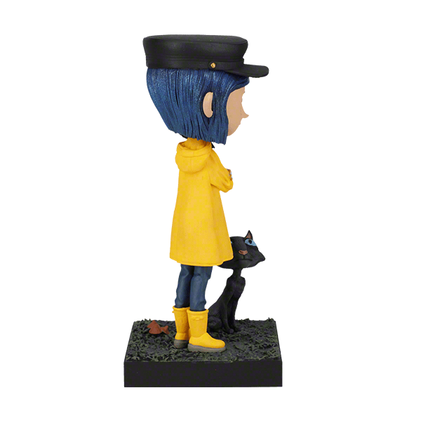 Royal Bobbles Action Figure Coraline: Coraline And Cat Bobblehead Statue RB1349