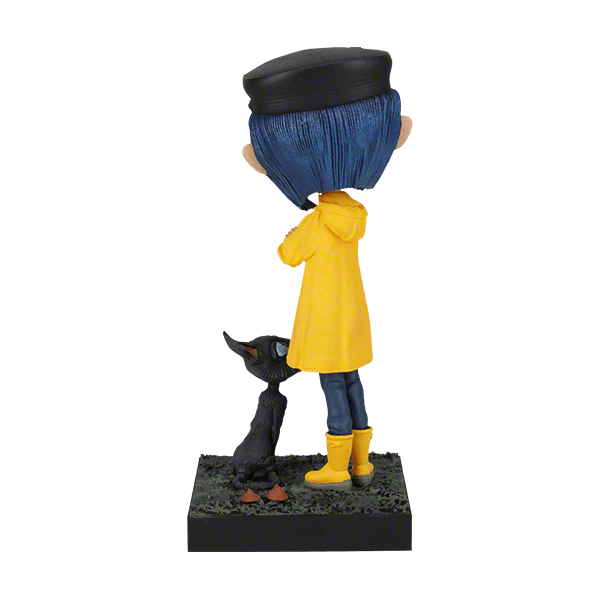 Royal Bobbles Action Figure Coraline: Coraline And Cat Bobblehead Statue RB1349