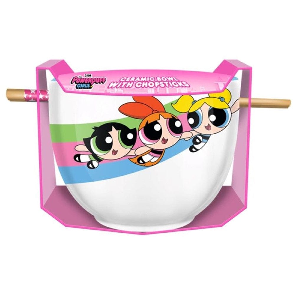 Silver Buffalo Cartoon Network The Powerpuff Girls 16oz Ceramic Ramen ...