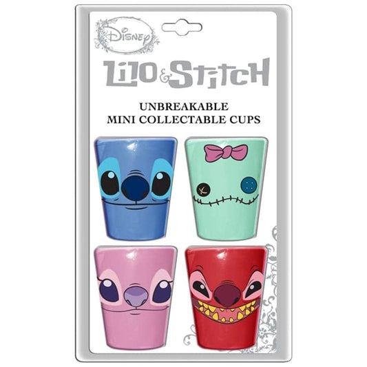 Silver Buffalo Mini Cups Disney Lilo & Stitch Unbreakable Mini Cup Set LI12338U