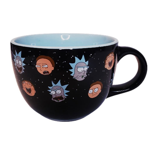 Silver Buffalo Mug Adult Swim Rick And Morty Ceramic Soup Mug 24oz RM130433