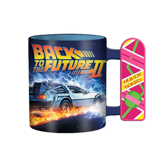 Silver Buffalo Mug Back To The Future II Ceramic Mug With Sculpted Handle BTF402ES