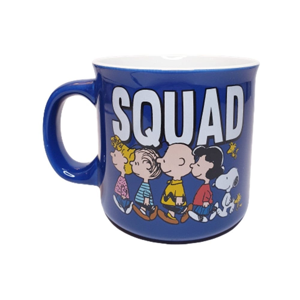 Silver Buffalo Mug Charles Schulz's Peanuts Squad Ceramic Mug 20oz PEA429E1-m
