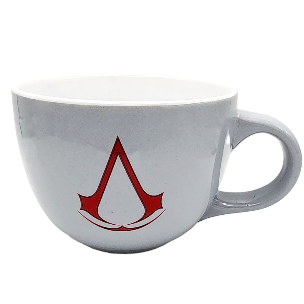 Silver Buffalo Mug Ubisoft Assassin's Creed Ceramic Soup Mug 24oz UBI50633 Grey