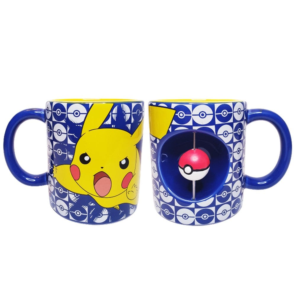 Silver Buffalo Mug Nintendo Pokemon Pikachu 3D Sculpted Ceramic Mug 20oz HL9171369