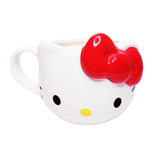 Silver Buffalo Mug Sanrio Hello Kitty 3D Sculpted Ceramic Mug 20oz KTY2323D