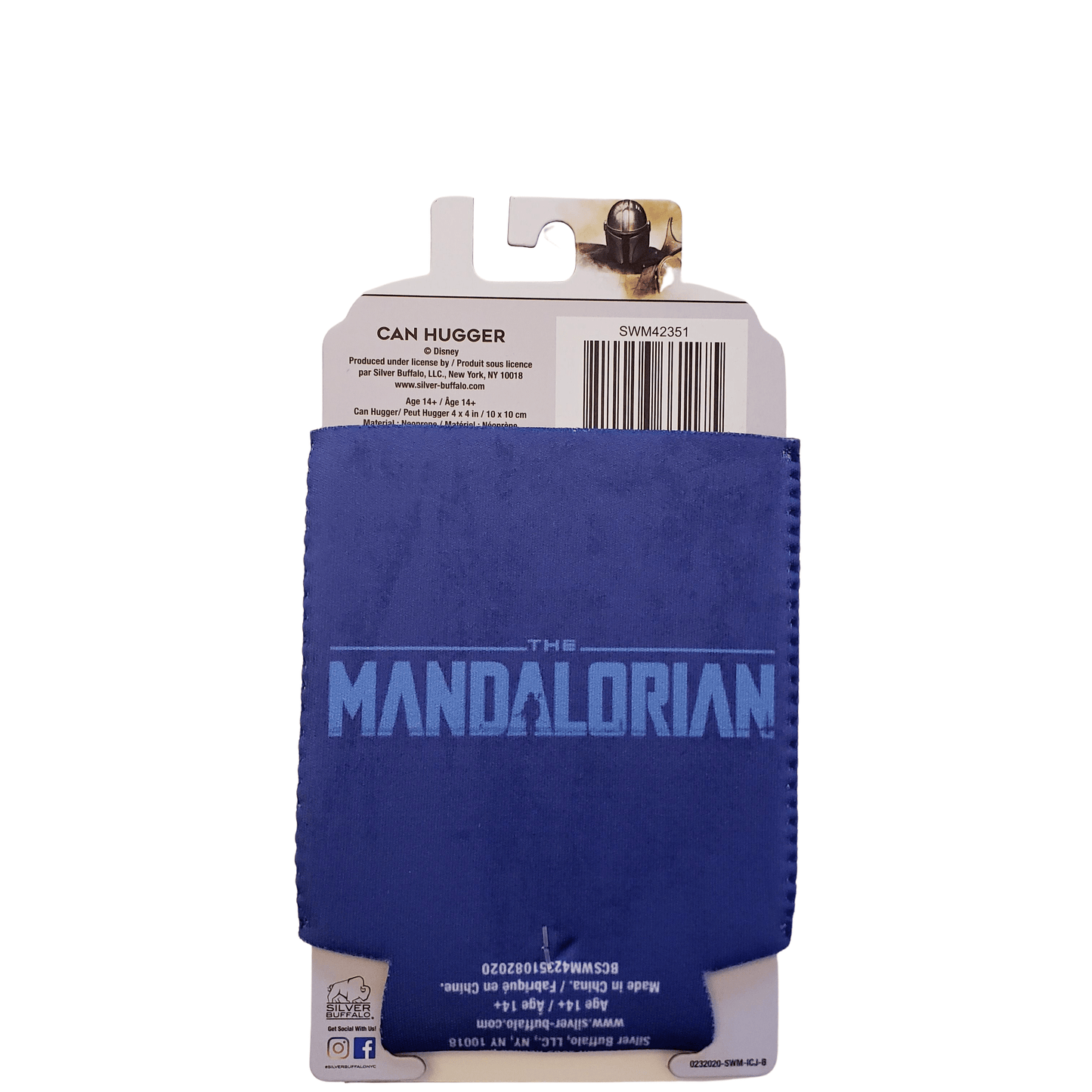 Silver Buffalo Koozie Star Wars The Mandalorian The Child Neoprene Koozie SWM42351