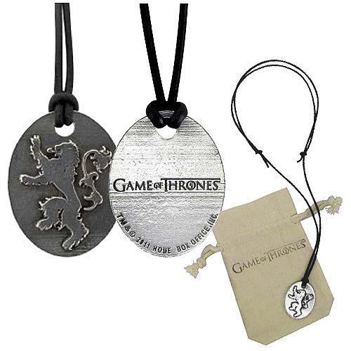 HBO's Game of Thrones GOT Lannister Pendant