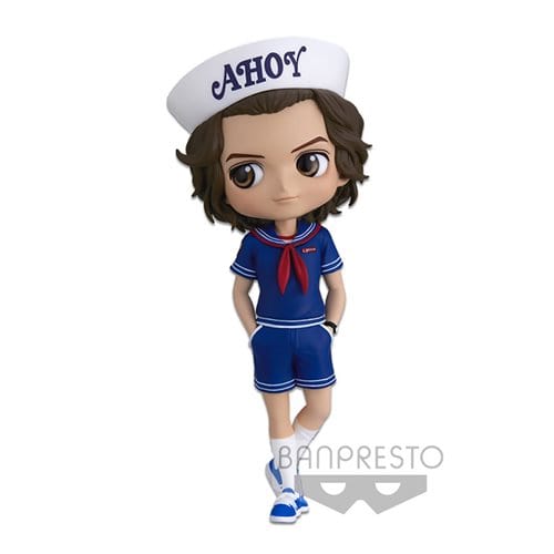 Stranger Things Steve Q Posket Statue Wearing Scoops Ahoy Uniform