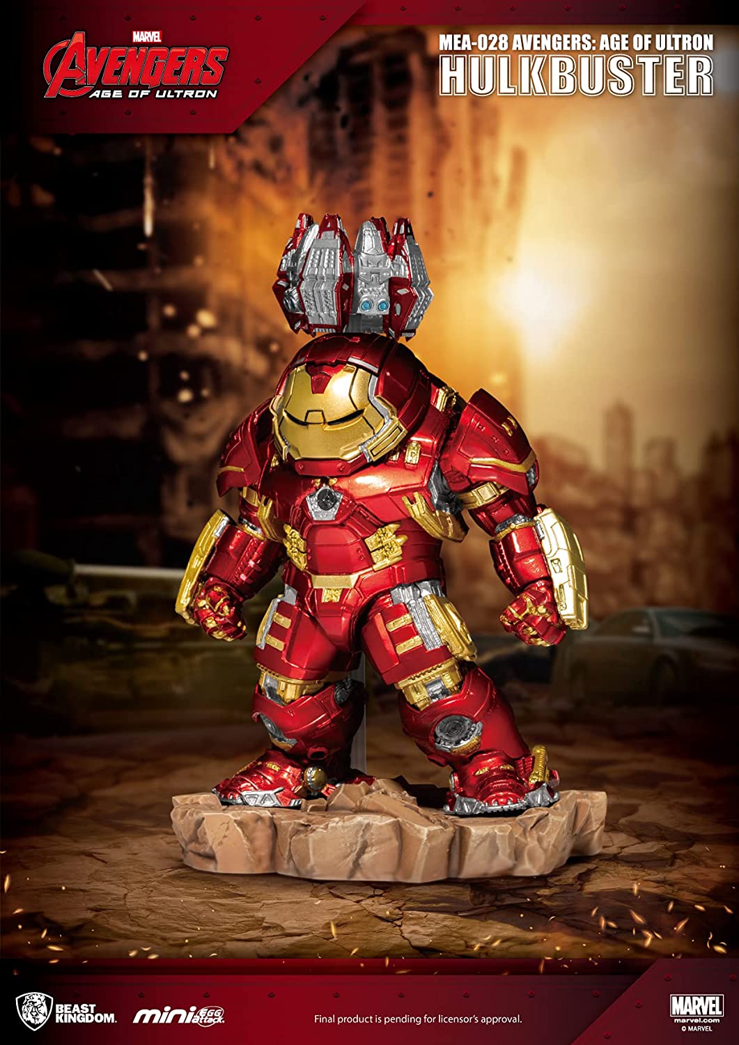 Beast Kingdom Action Figure Marvel Avengers Hulkbuster MEA-028 Action Figure DC611507