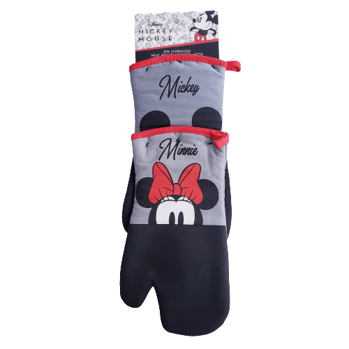 Disney Oven Mitt 2-pk - Mickey & Minnie