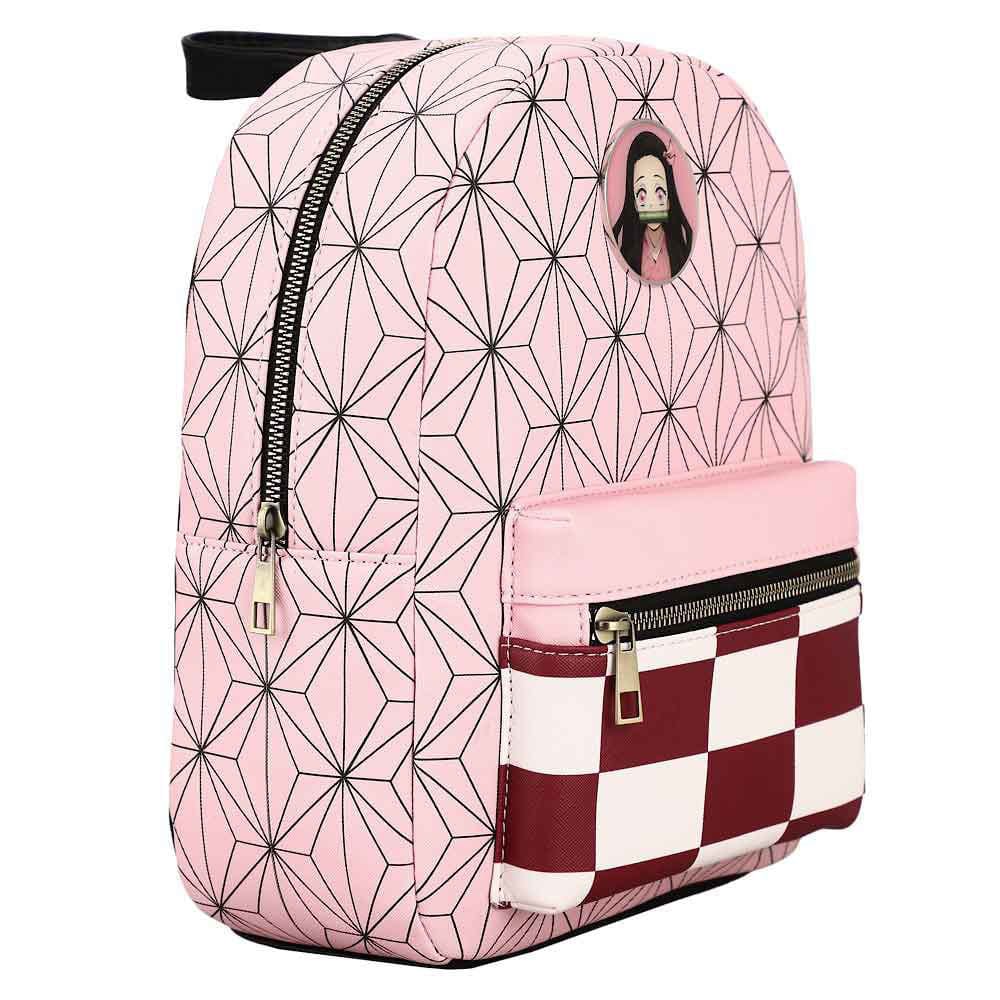 Demon Slayer: fashion Kimetsu No Yaiba Patchwork Mini Backpack New