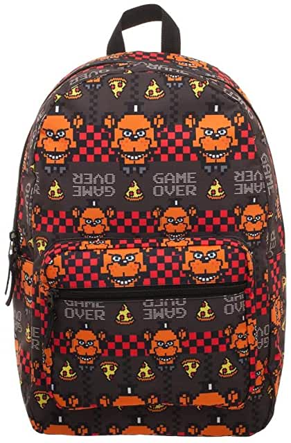 Five Nights At Freddy's Backpack front view