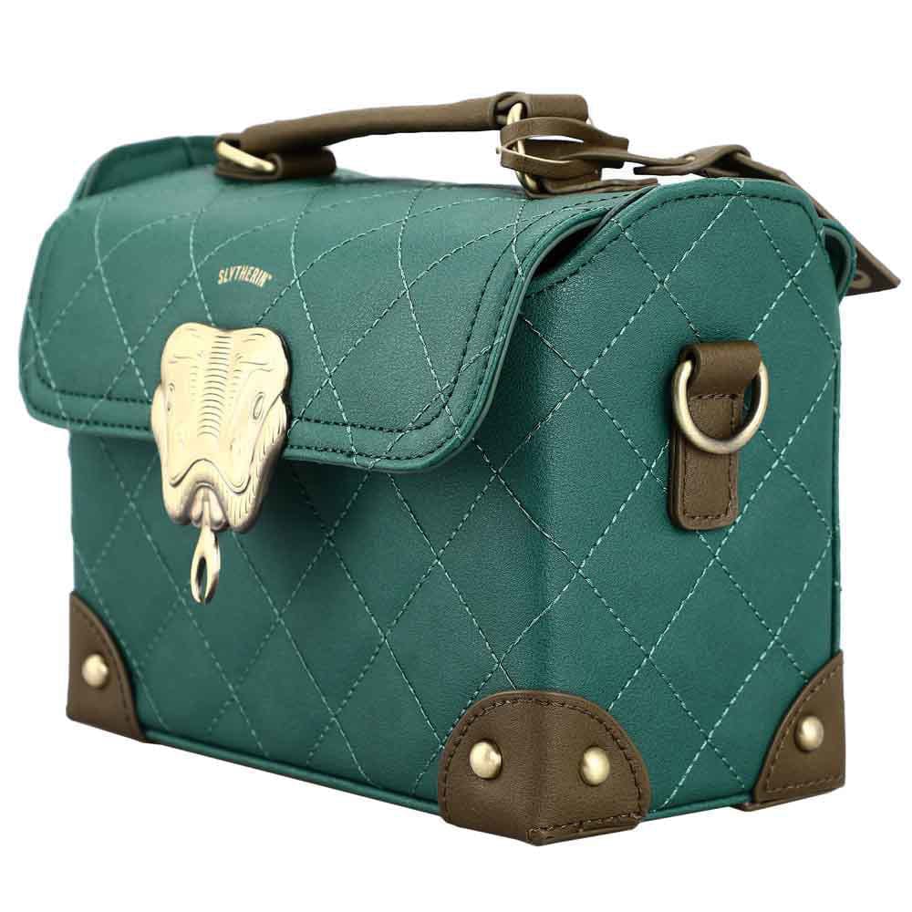 Wizarding World Harry Potter Slytherin Mini Trunk Quilted Handbag