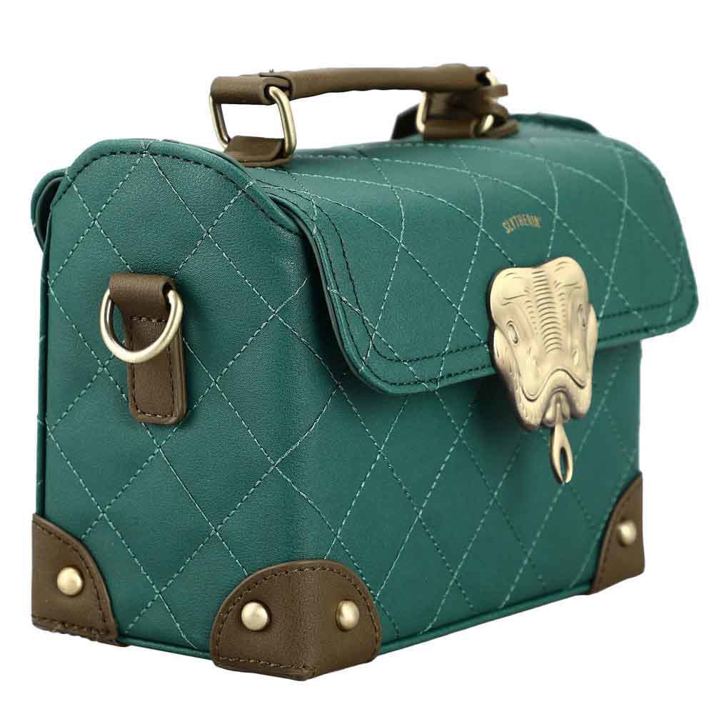 Wizarding World Harry Potter Slytherin Mini Trunk Quilted Handbag