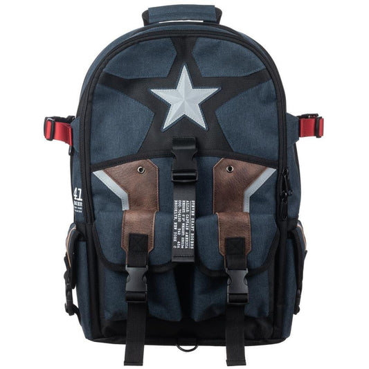 Bioworld Marvel Captain America Utility Laptop Backpack