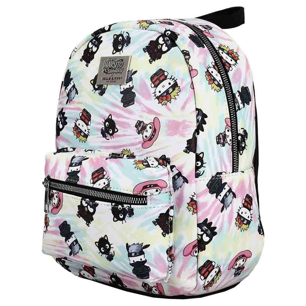 BioWorld Backpack Sanrio Hello Kitty Naruto Tie Dye Chibi Mini Backpack MPF0RD3NSCPP00