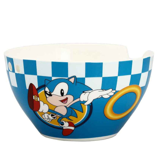 BioWorld Bowl Sonic The Hedgehog Ceramic Ramen Bowl VRA0WTESEGVI00